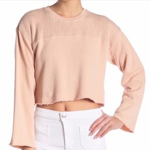NWT Current/Elliot the Acture pink pullover